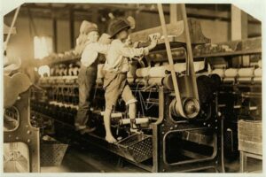 Galeria de imagens sobre o trabalho infantil nos EUA no início do século XX